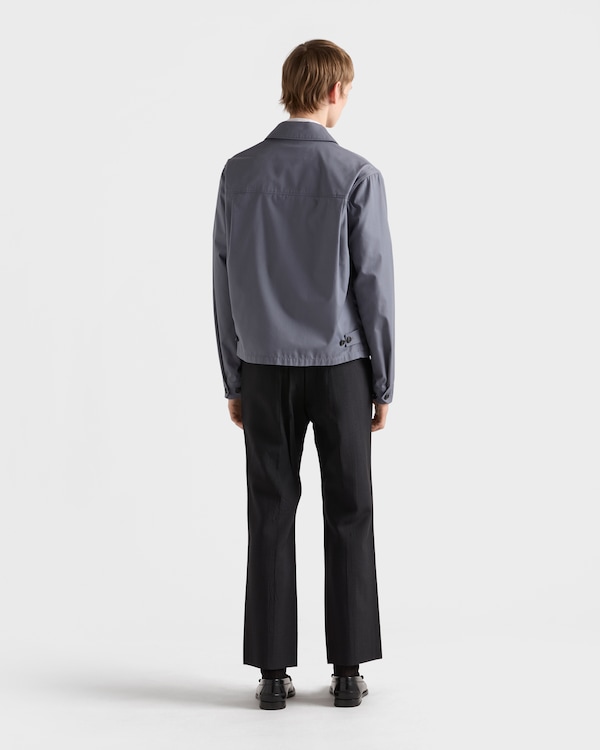 Blouson in cotone tecnico con zip - Ferro Blouson in cotone tecnico con zip - Ferro