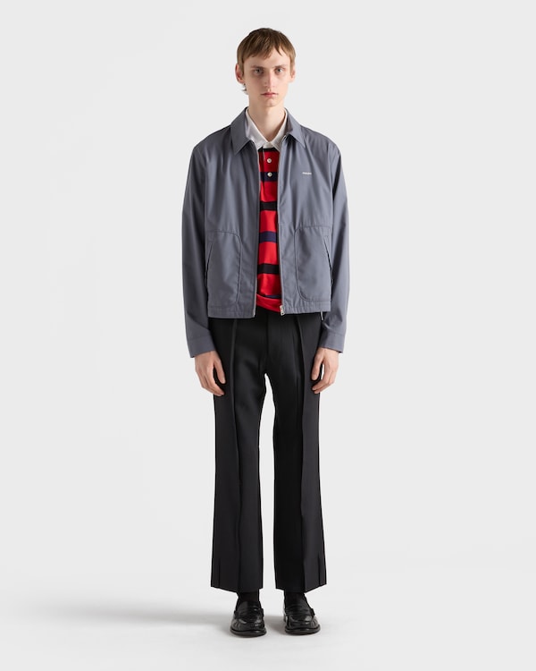 Blouson in cotone tecnico con zip - Ferro Blouson in cotone tecnico con zip - Ferro