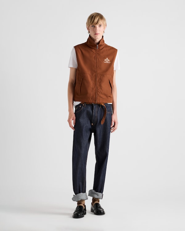 Cotton blend vest Cotton blend vest