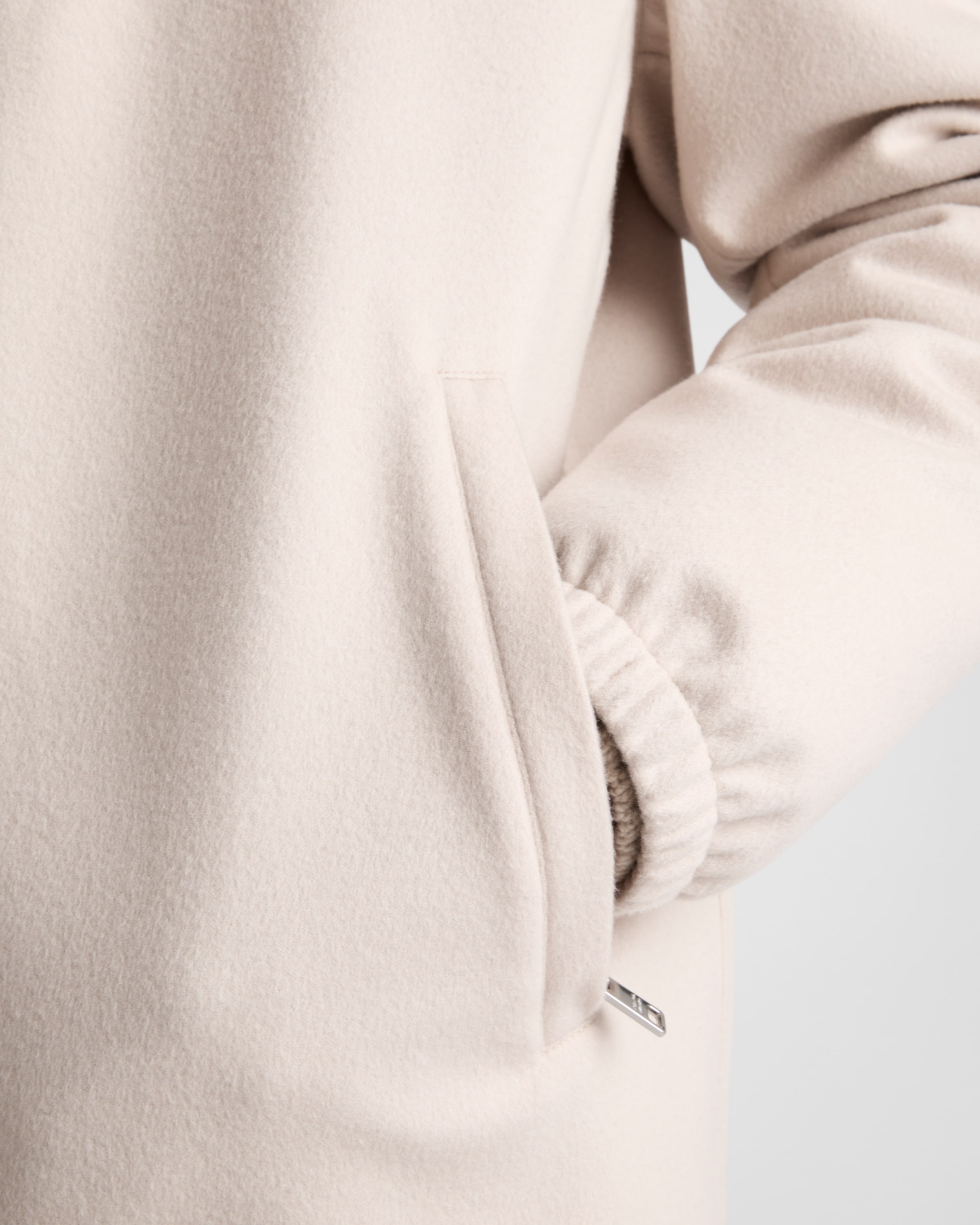 Albino White Cashmere Jacket | PRADA