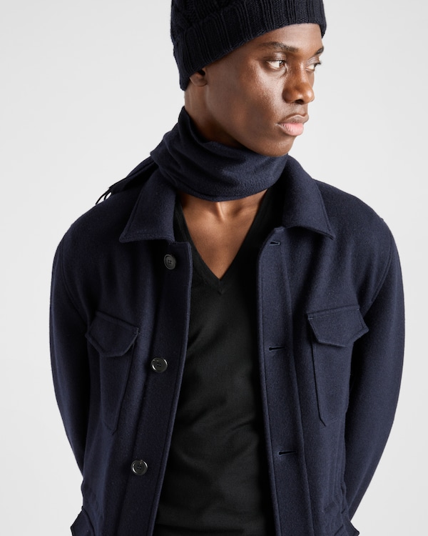 Wool and cashmere safari jacket Wool and cashmere safari jacket