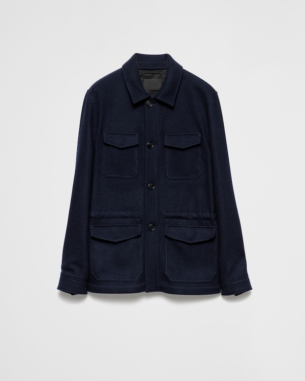 Wool and cashmere safari jacket Wool and cashmere safari jacket