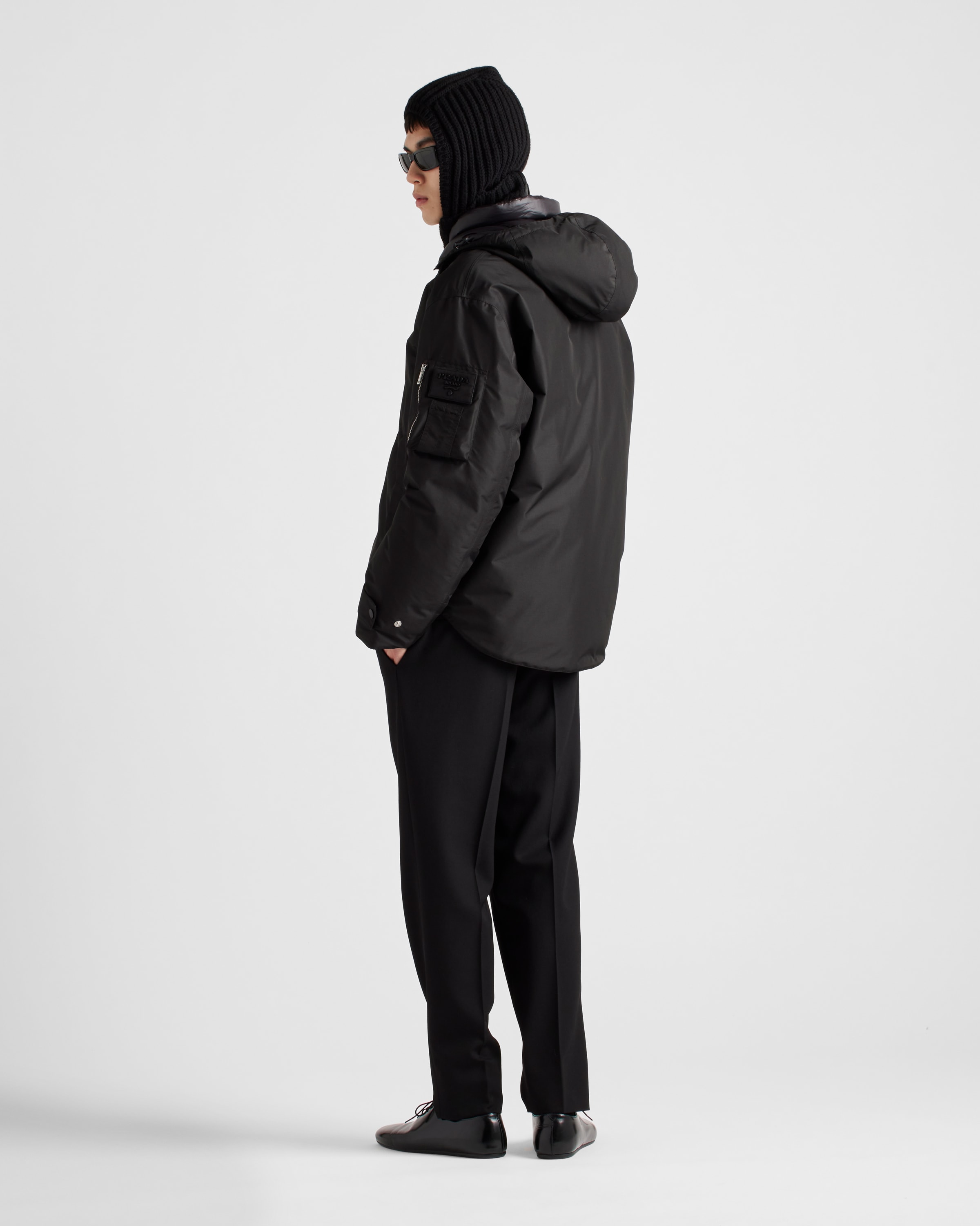 【大人気】PRADA◆テクニカルファブリック ダウンジャケット 安心仕入☆関税込プラダPRADA technical fabric down coat