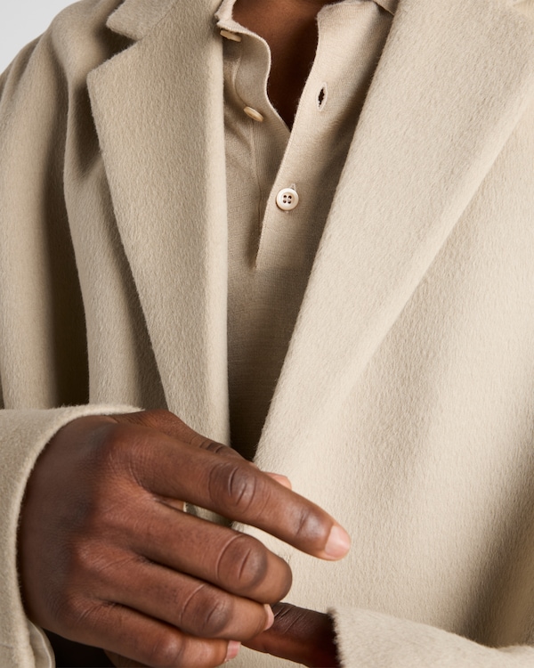 Wool blend coat - Limestone Wool blend coat - Limestone