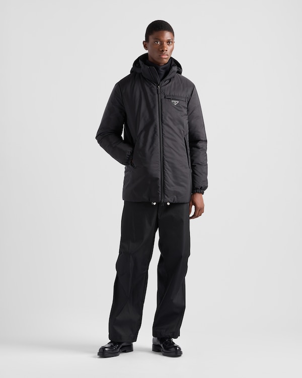 Medium-weight Re-Nylon down jacket - Black Medium-weight Re-Nylon down jacket - Black