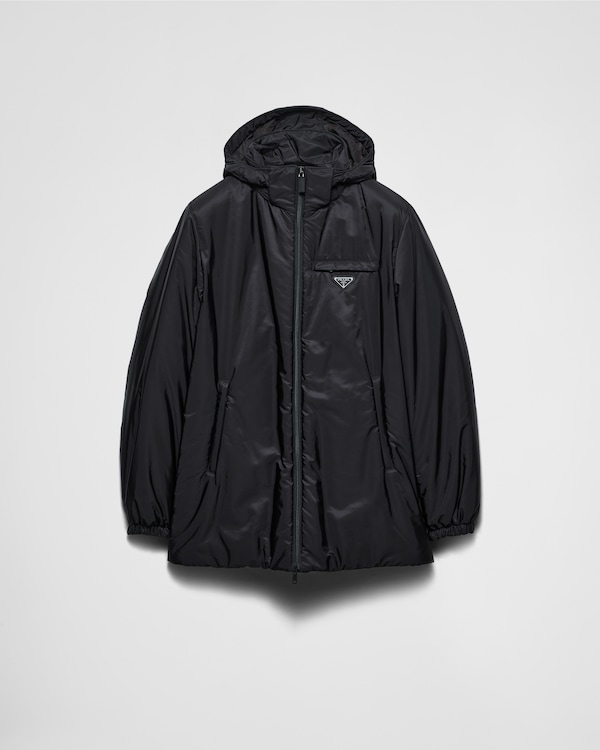 Medium-weight Re-Nylon down jacket - Black Medium-weight Re-Nylon down jacket - Black