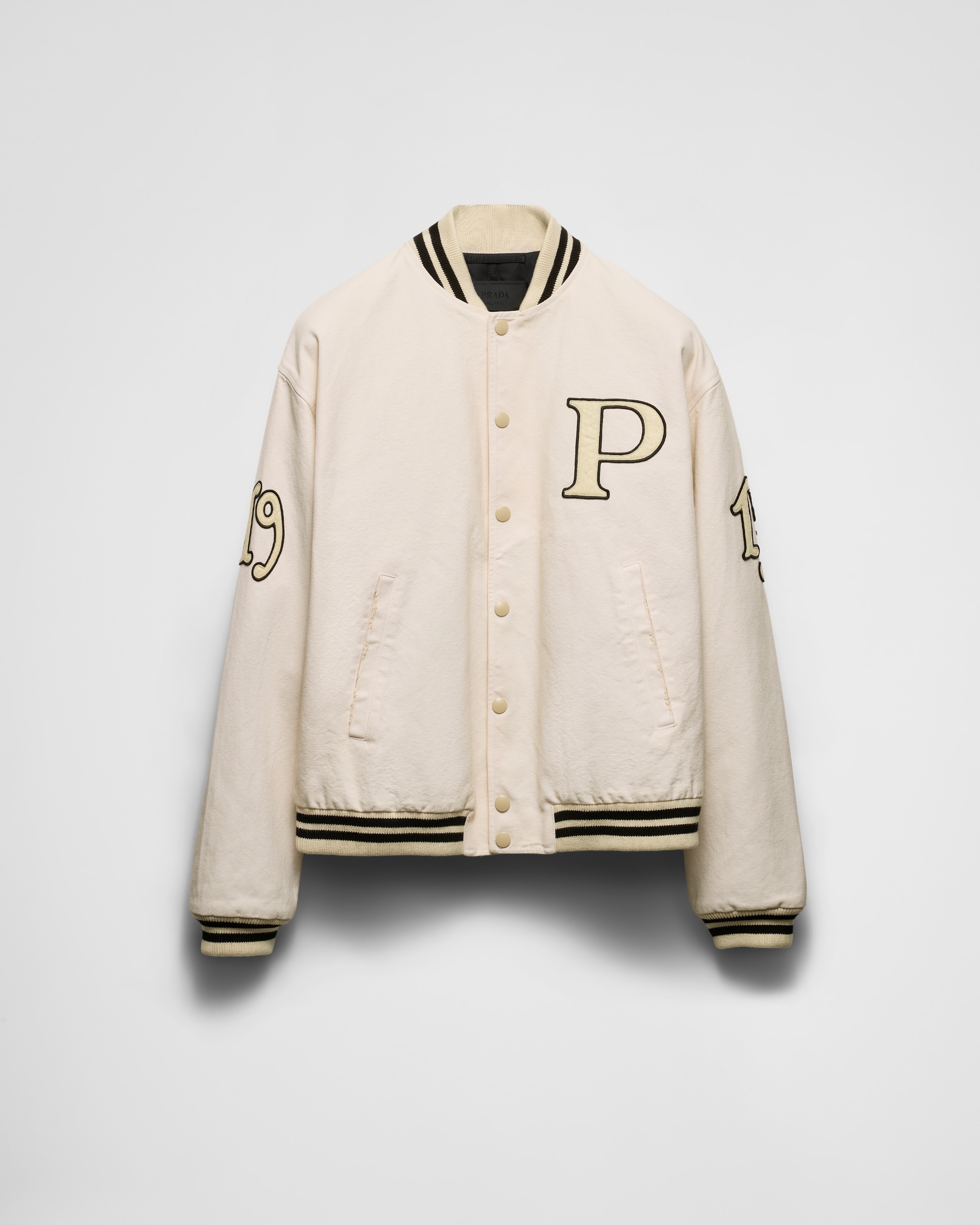 Prada white jacket hotsell