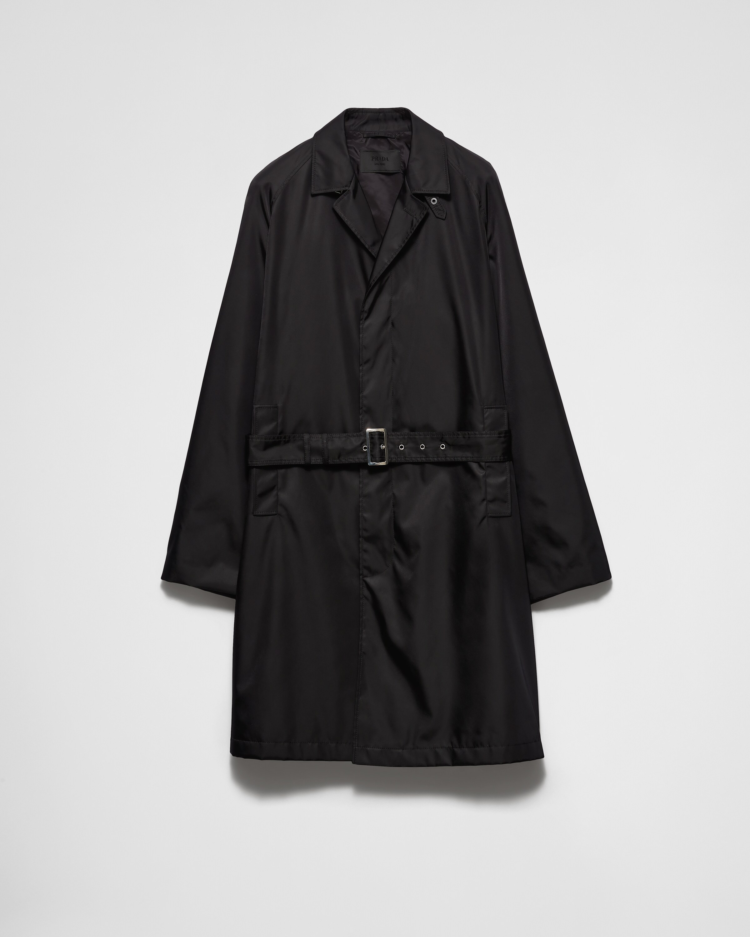 Prada Re-nylon Coat, Man, Black, Size 52