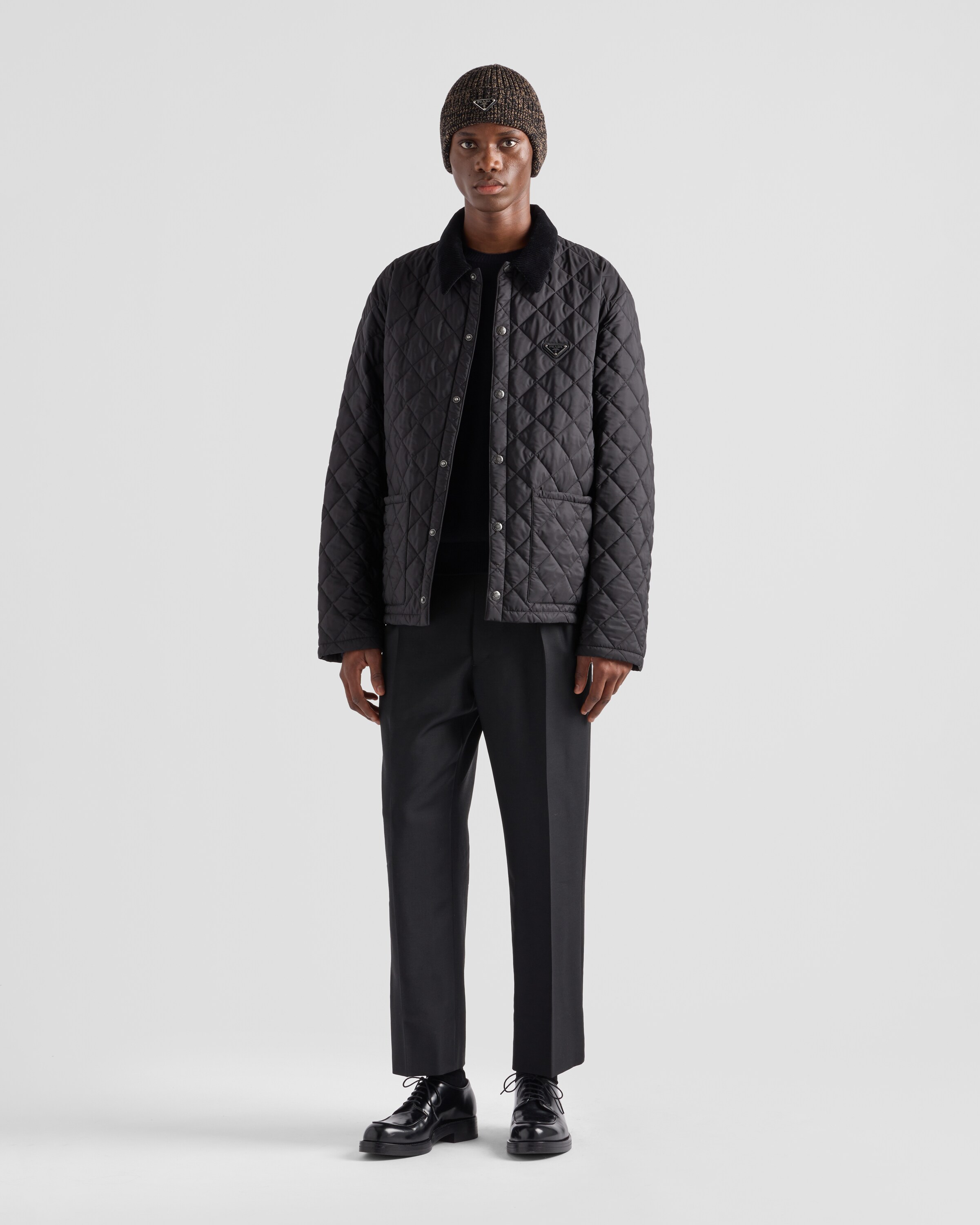 Prada quilted jacket store