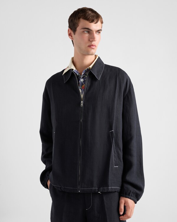 Cotton blouson jacket Cotton blouson jacket