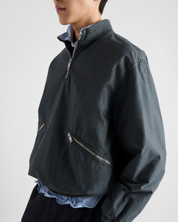 Cazadora estilo sobrecamisa de algodón Cazadora estilo sobrecamisa de algodón