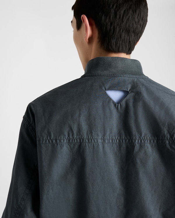 Cazadora estilo sobrecamisa de algodón Cazadora estilo sobrecamisa de algodón