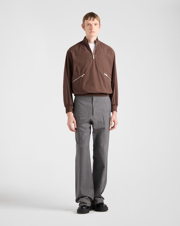 Cotton blouson jacket Cotton blouson jacket