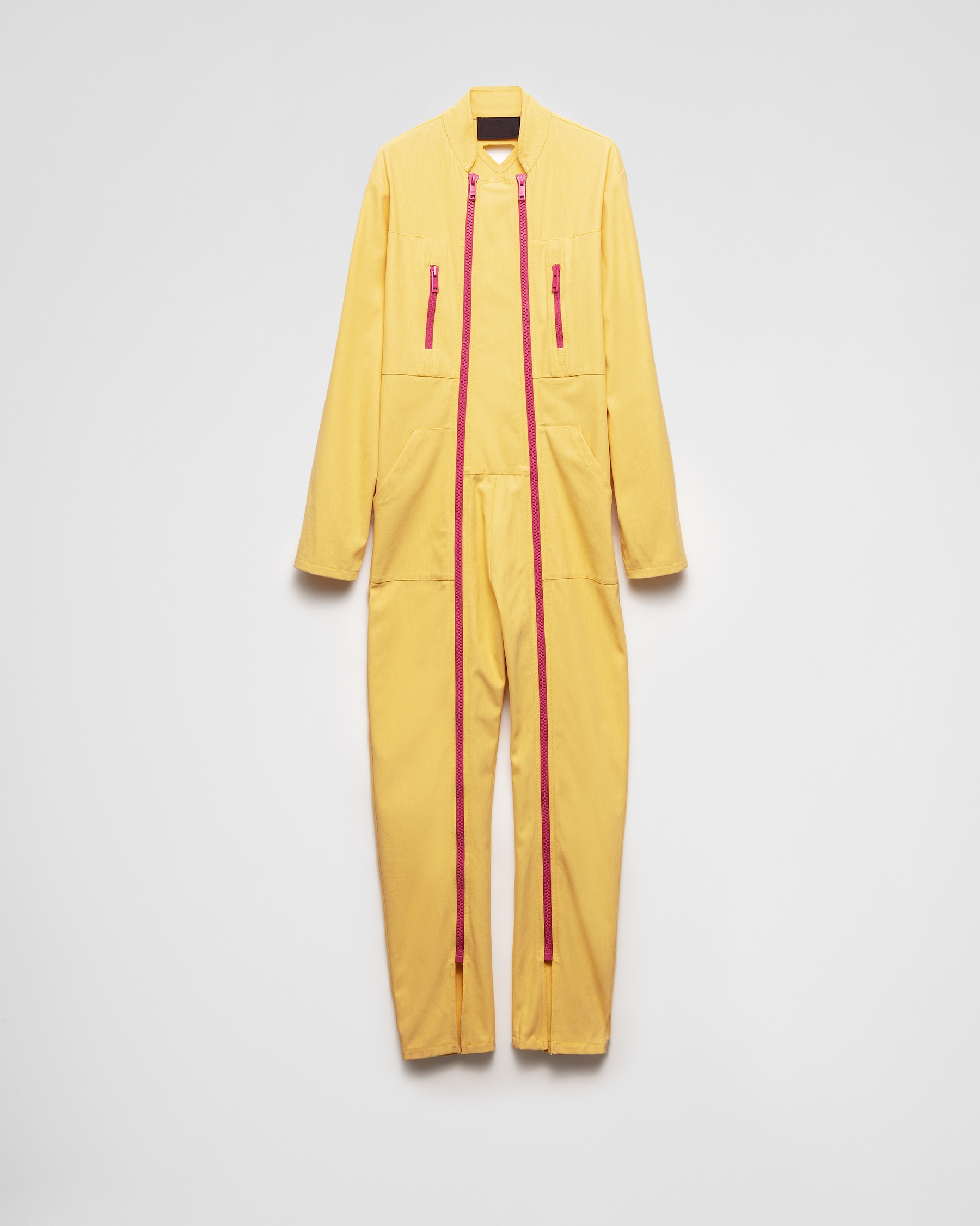Prada Men White Cotton Jumpsuit