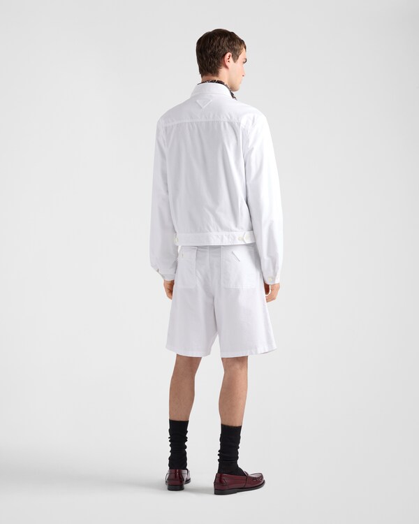 Cotton blouson jacket Cotton blouson jacket