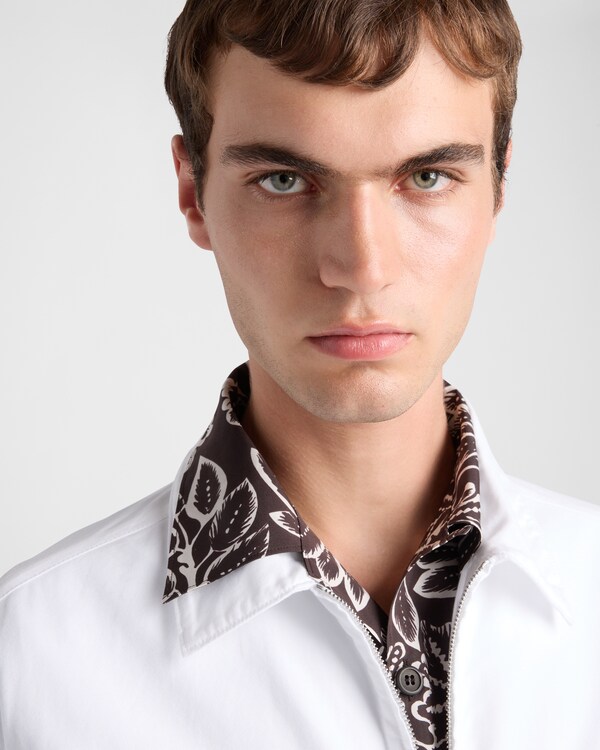 Cotton blouson jacket Cotton blouson jacket