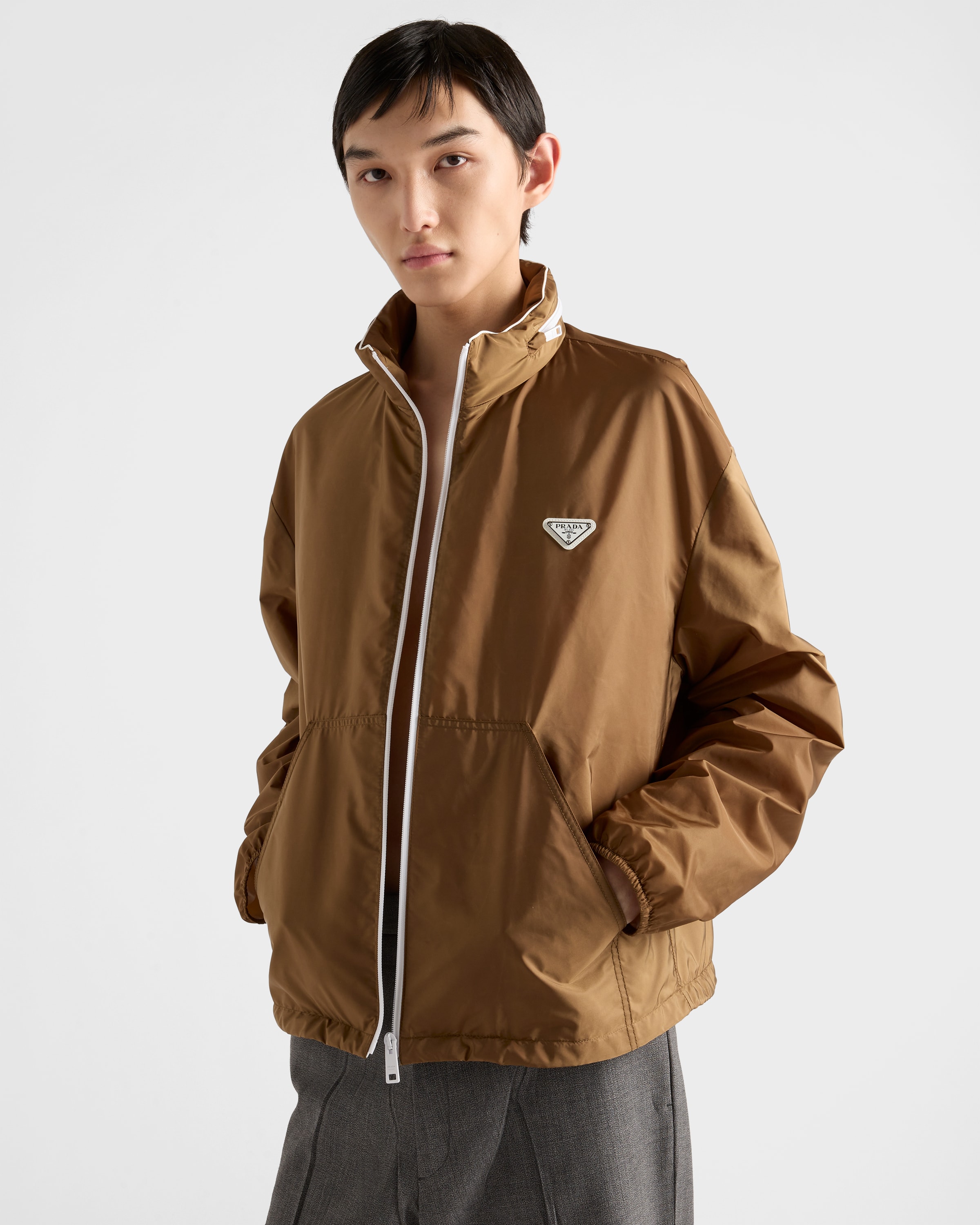 【関税&送料込】Prada Caramel Re-Nylon Jacket 0400019363321?wid=830&hei=1106