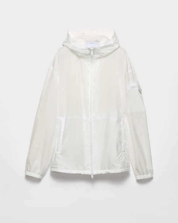 Turquoise Cotton Safari Jacket | PRADA