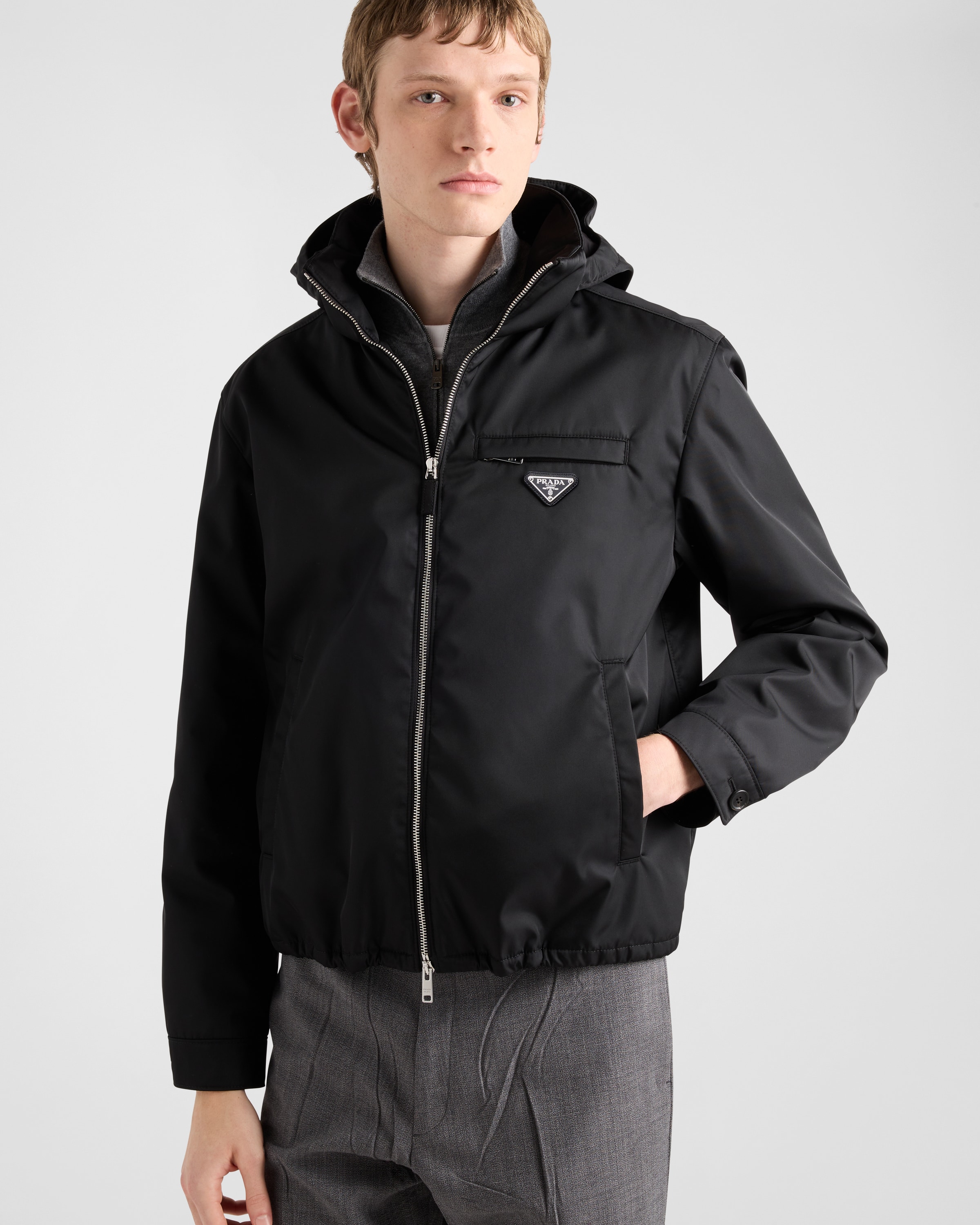 Re-Nylon blouson jacket