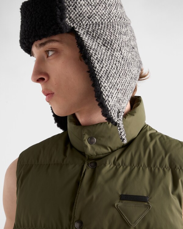 Re-Nylon 背心 - 军绿色 Re-Nylon 背心 - 军绿色