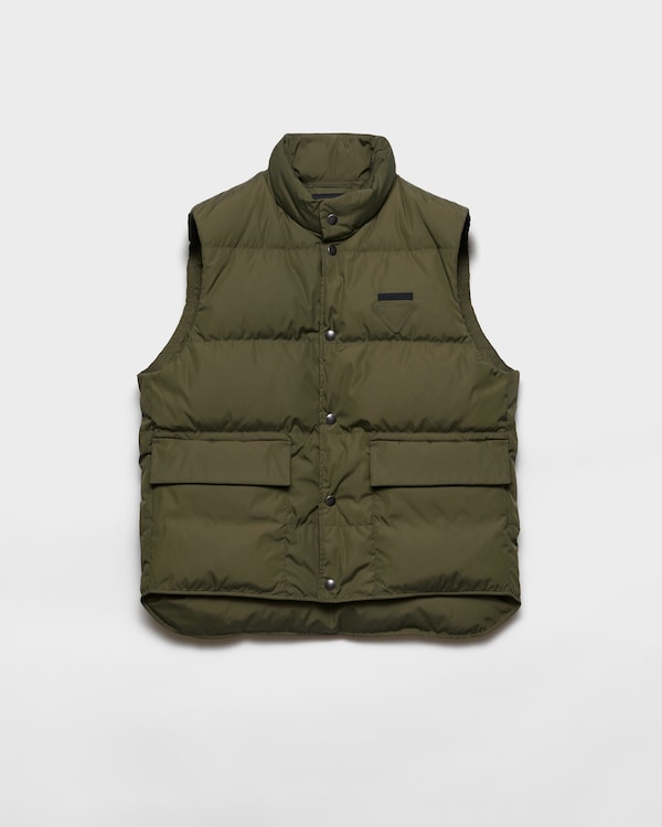 Re-Nylon 背心 - 军绿色 Re-Nylon 背心 - 军绿色