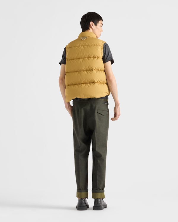 Cotton down vest - Khaki Cotton down vest - Khaki