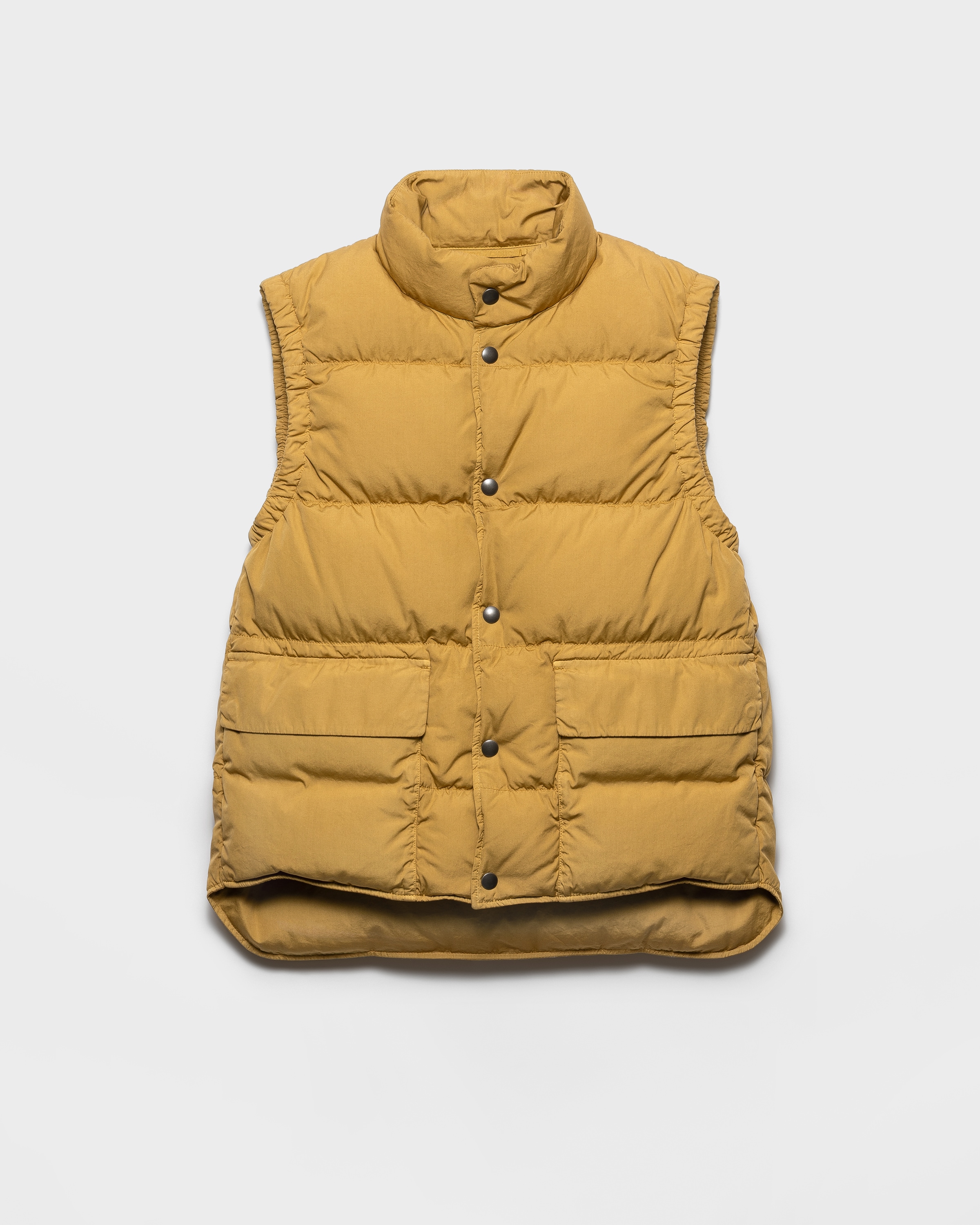 Khaki Cotton down vest | PRADA - United States