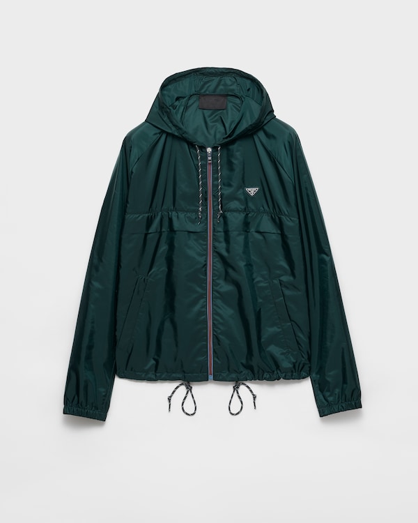 Re-Nylon blouson jacket - Bottle Green Re-Nylon blouson jacket - Bottle Green