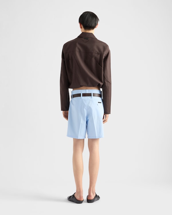 Mohair and silk blouson jacket Mohair and silk blouson jacket