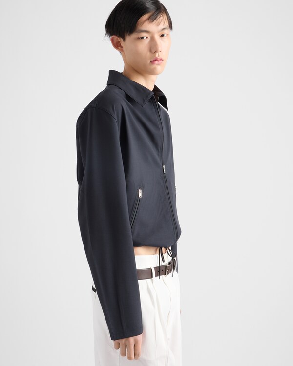 Wool blouson jacket Wool blouson jacket
