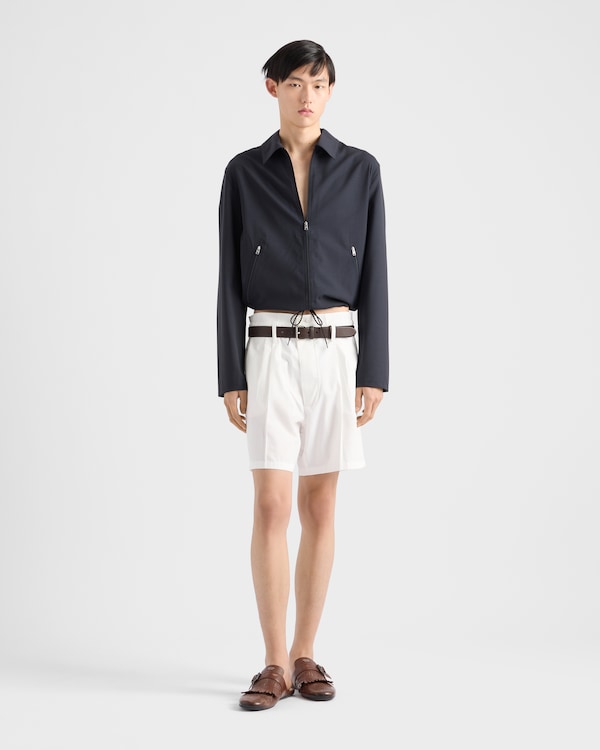 Wool blouson jacket Wool blouson jacket