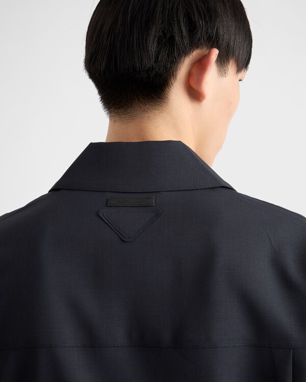 Wool blouson jacket Wool blouson jacket