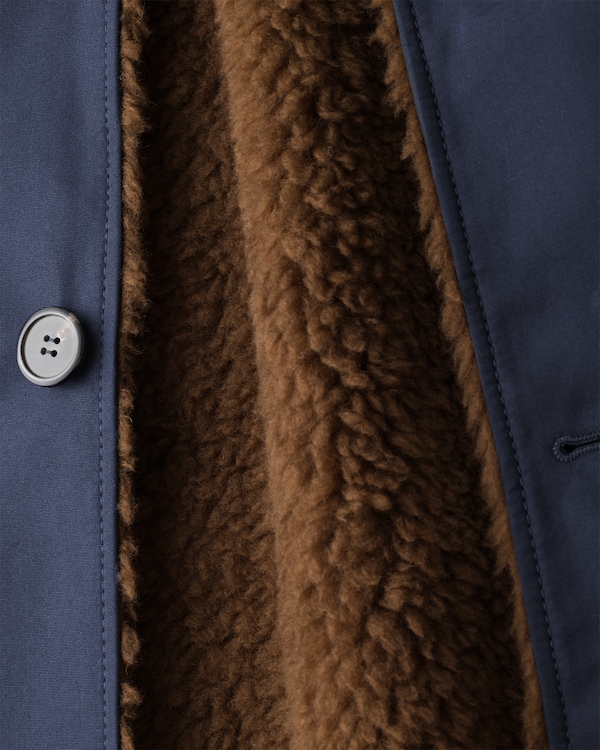 Chaqueta de algodón y borreguillo Chaqueta de algodón y borreguillo