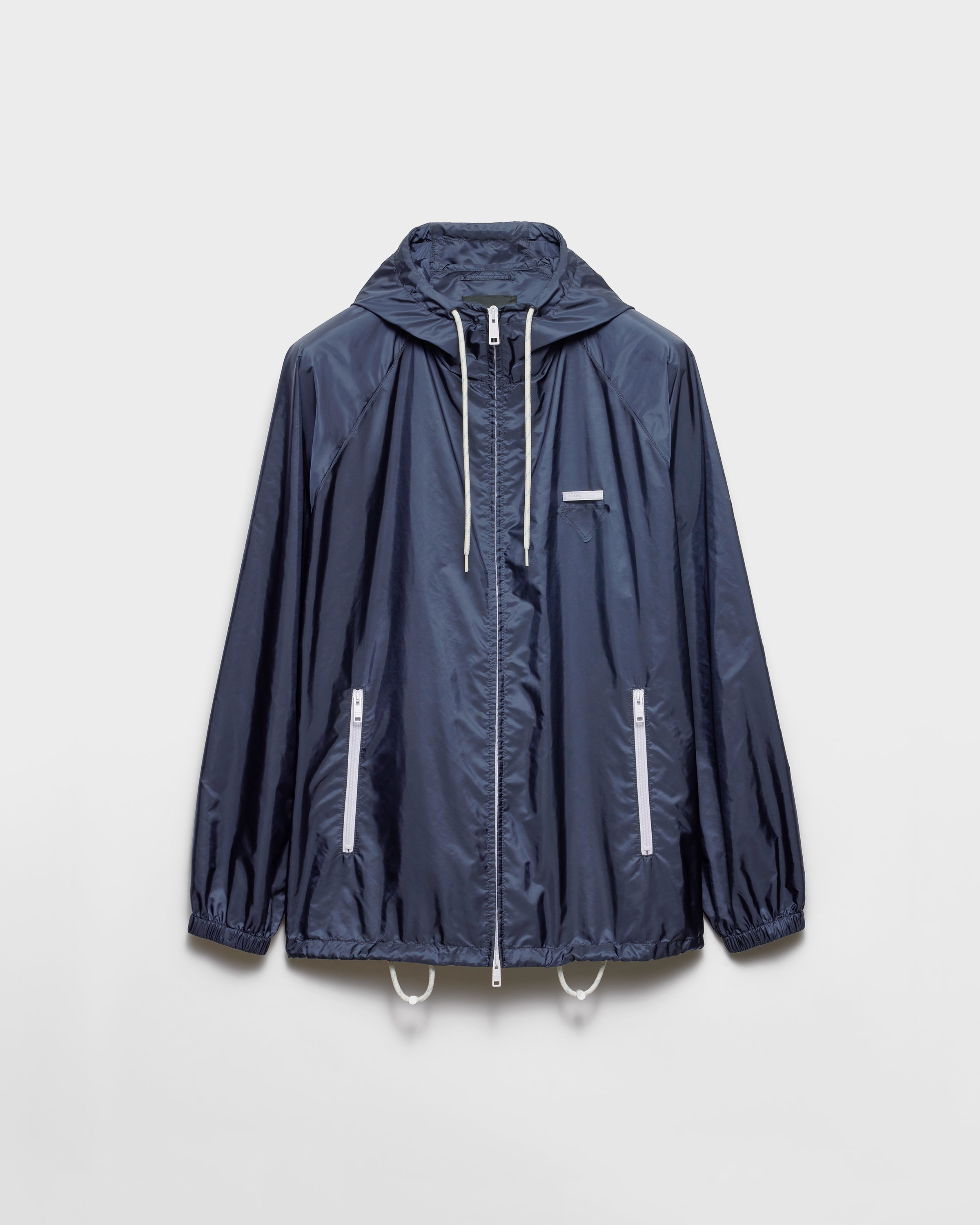 Prada Re-nylon Jacket, Man, Blue, Size L
