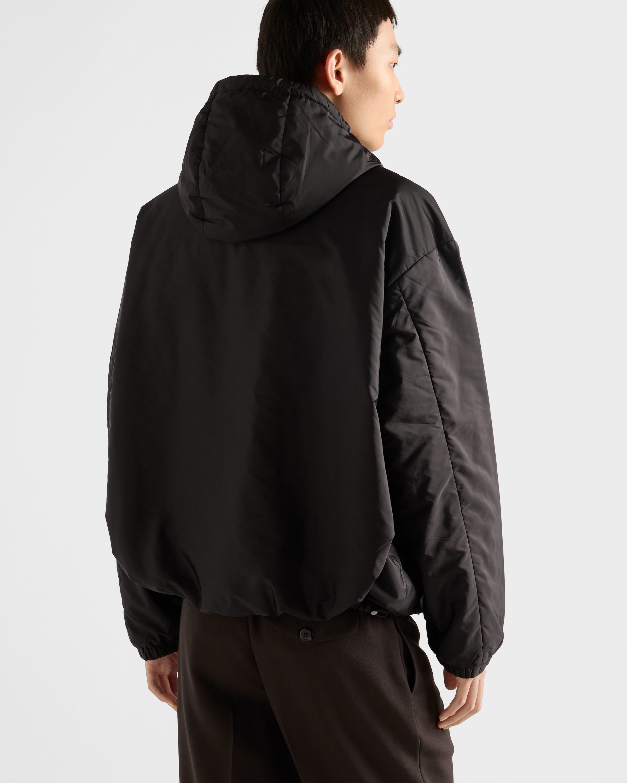 ブラック Re-Nylon ジャケット | PRADA