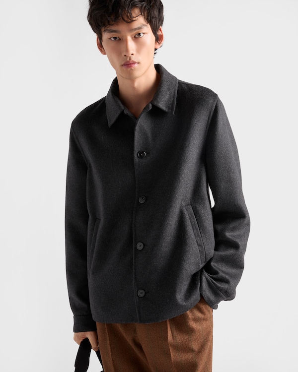 Cashmere blouson jacket Cashmere blouson jacket