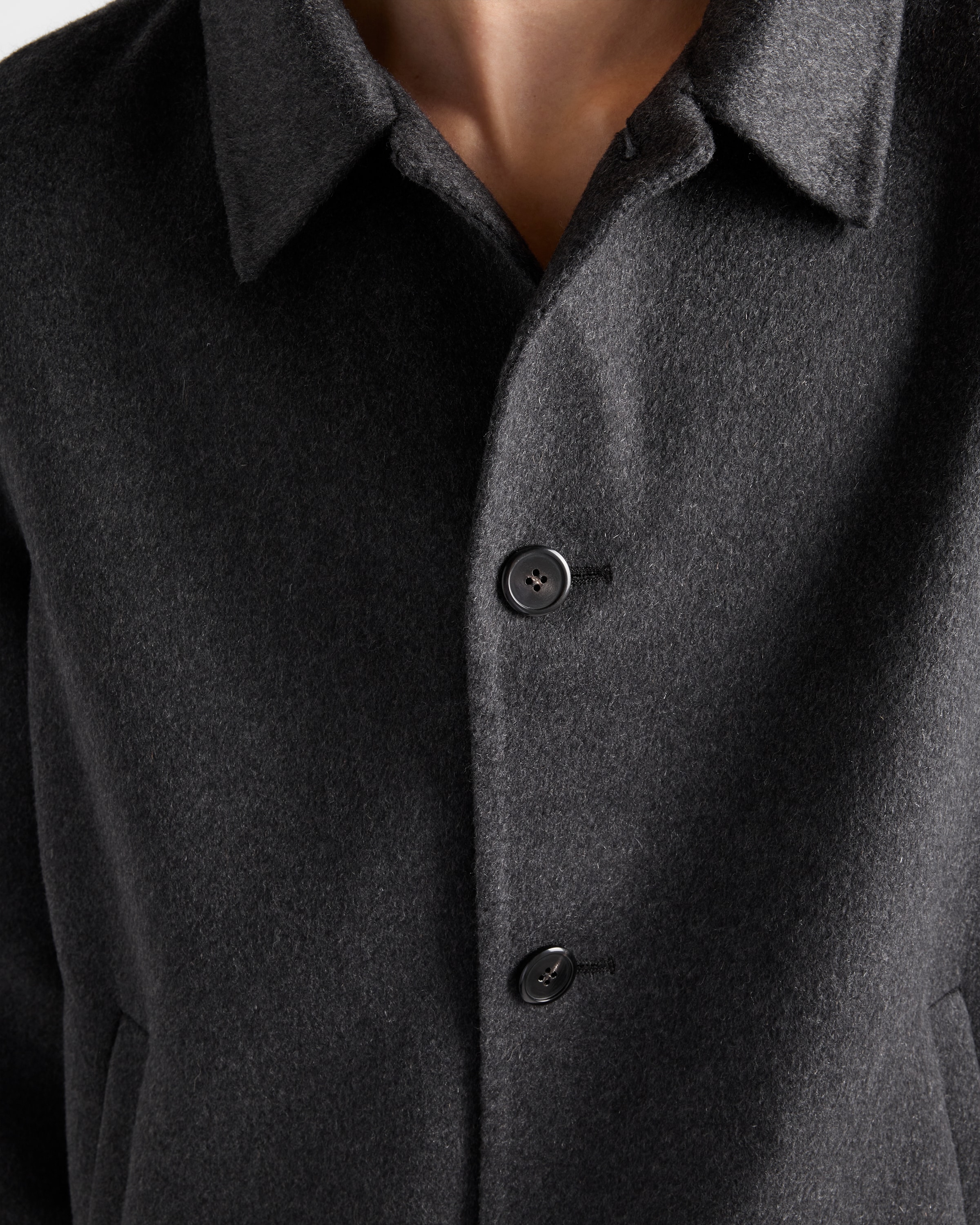 Prada Cashmere Blouson Jacket In Gray