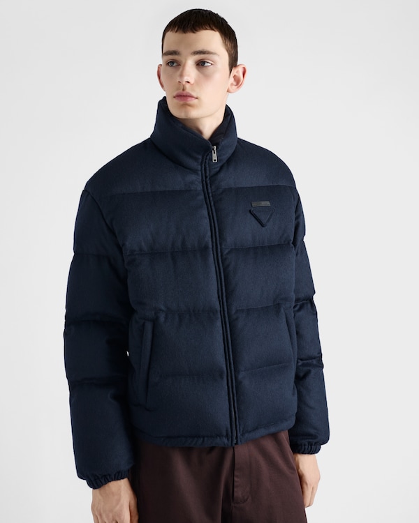 중량 캐시미어 다운 재킷 중량 캐시미어 다운 재킷