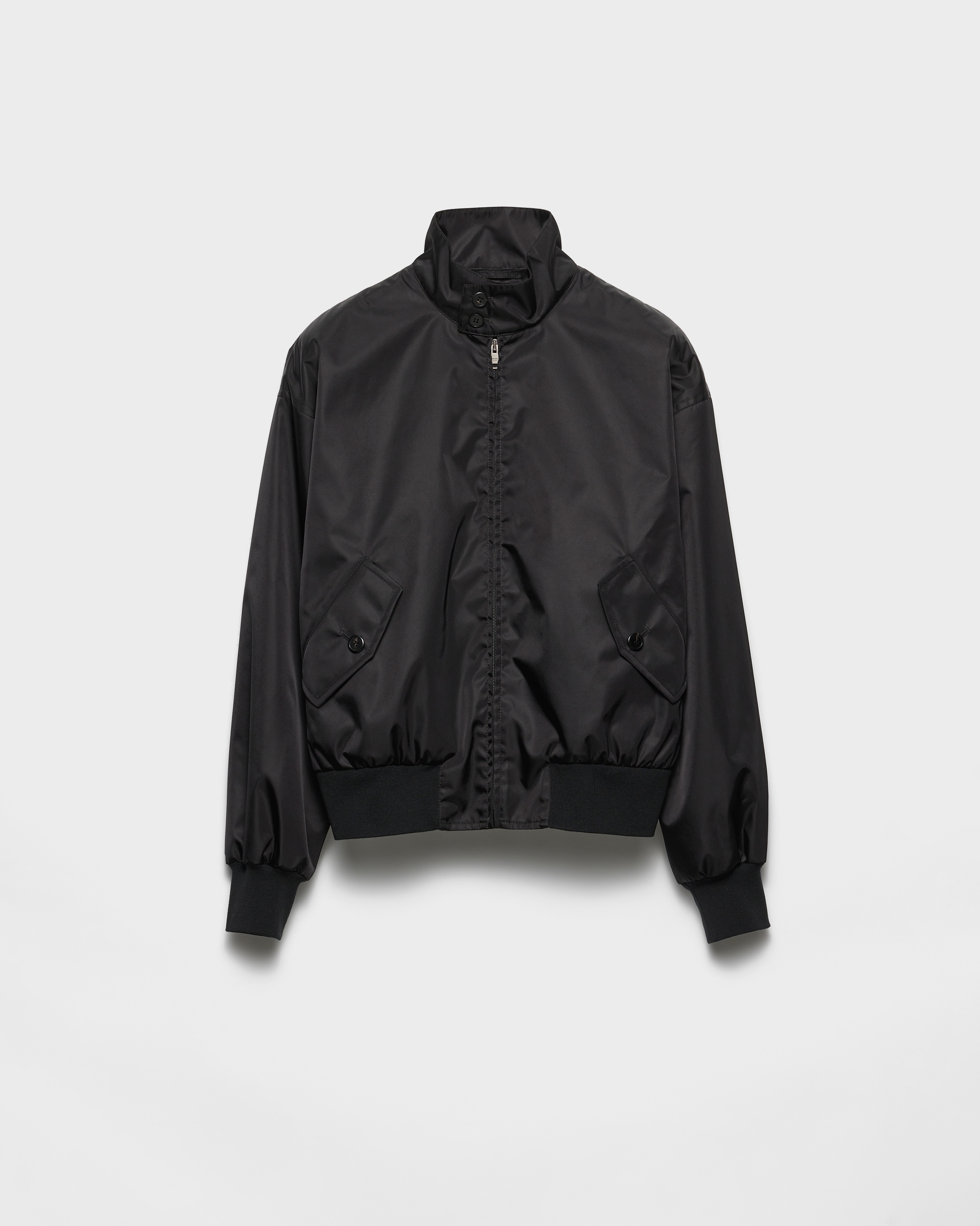 ブラック Re-Nylon ジャケット | PRADA - 日本