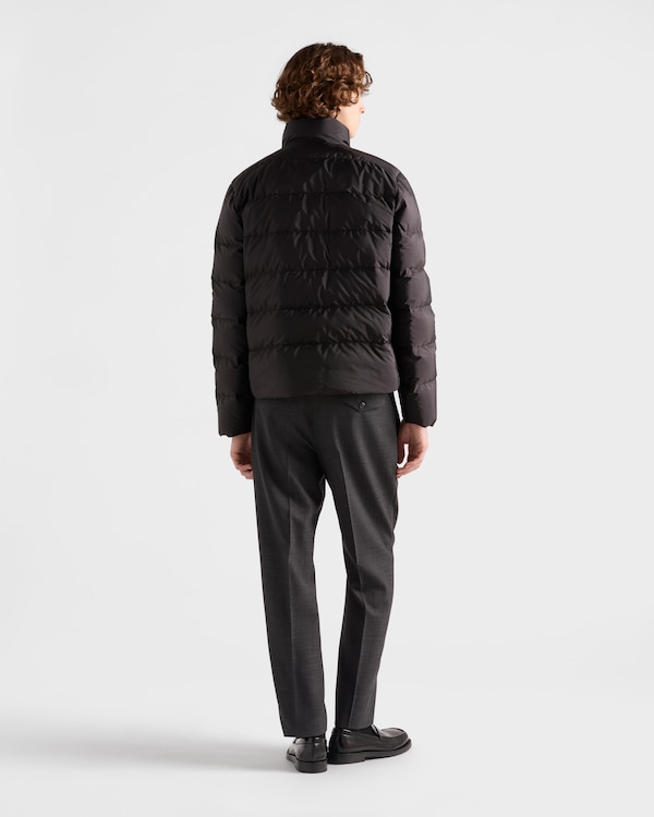 Medium-weight Re-Nylon down jacket - Black Medium-weight Re-Nylon down jacket - Black