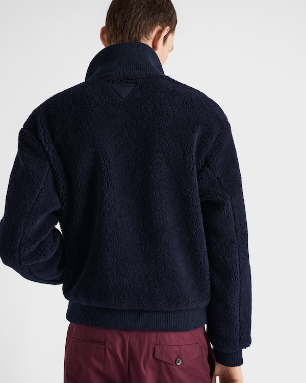 Wool blend jacket - Navy Wool blend jacket - Navy