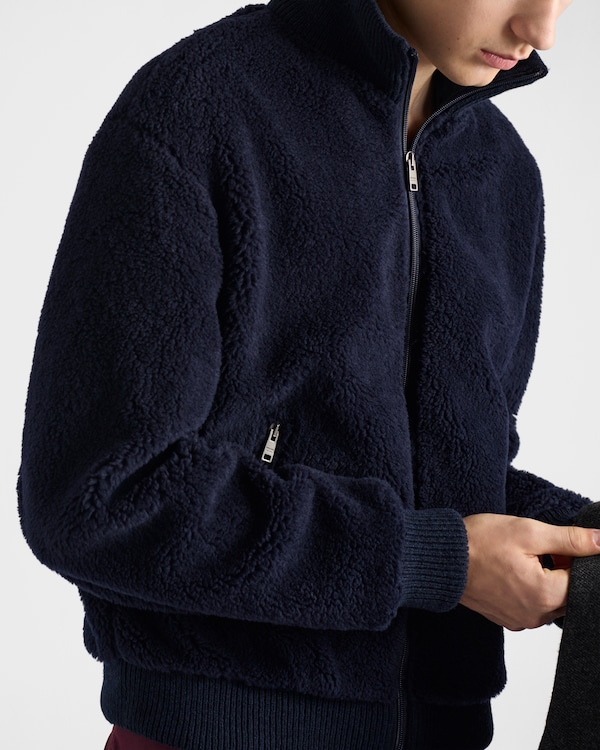 Wool blend jacket - Navy Wool blend jacket - Navy