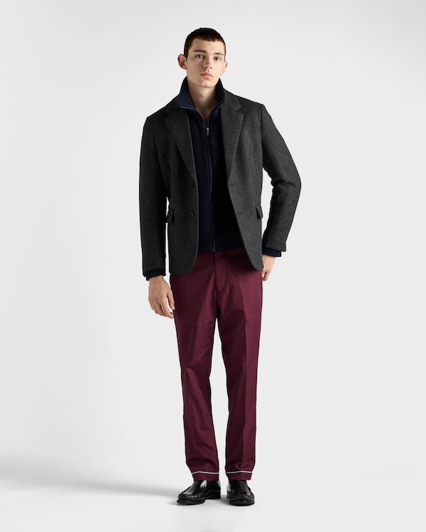 Wool blend jacket - Navy Wool blend jacket - Navy