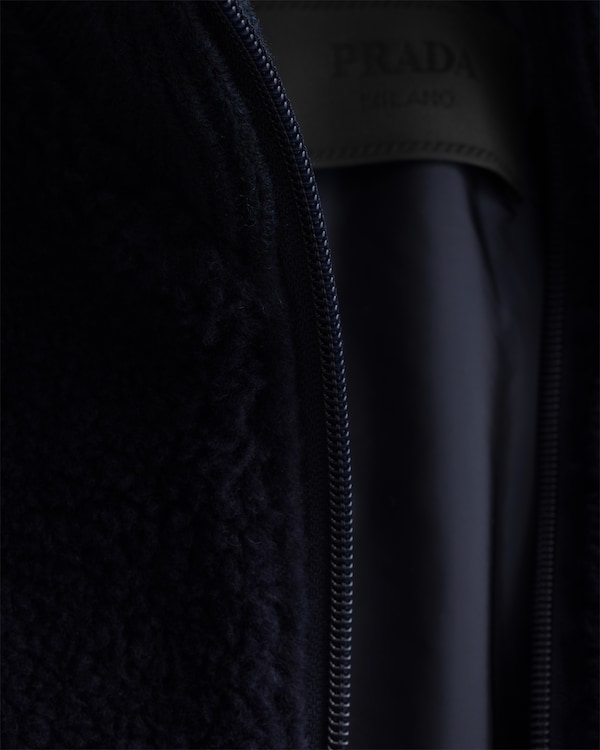 Wool blend jacket - Navy Wool blend jacket - Navy