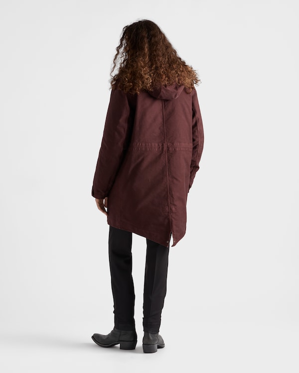 Long cotton down jacket Long cotton down jacket