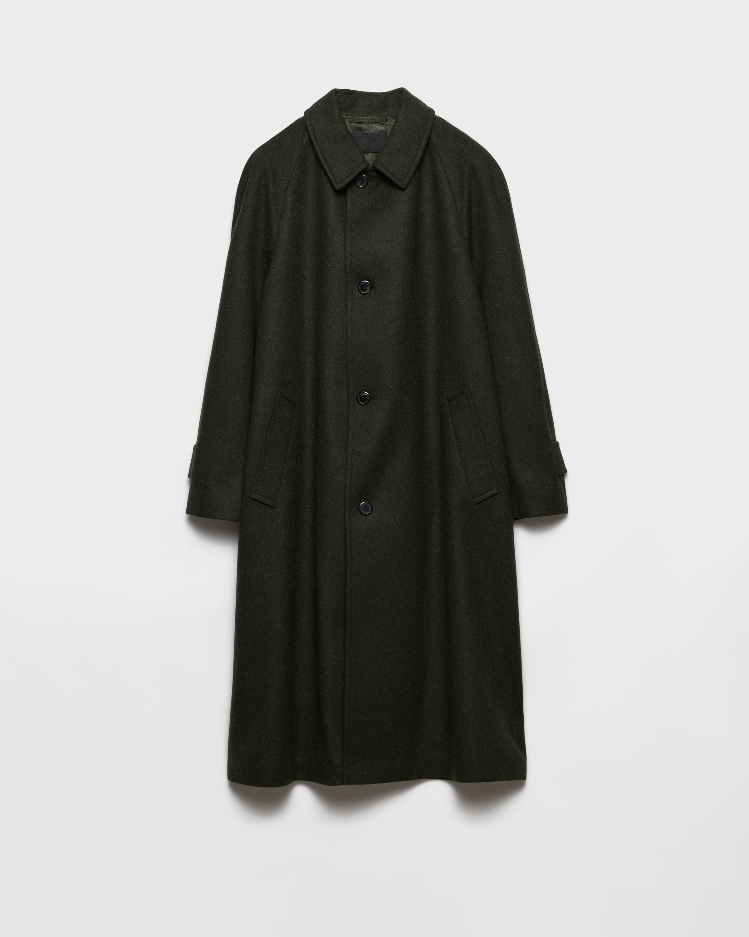 PRADA ウールコート　型番SGB228 R192 グリーン ウール コート | PRADA