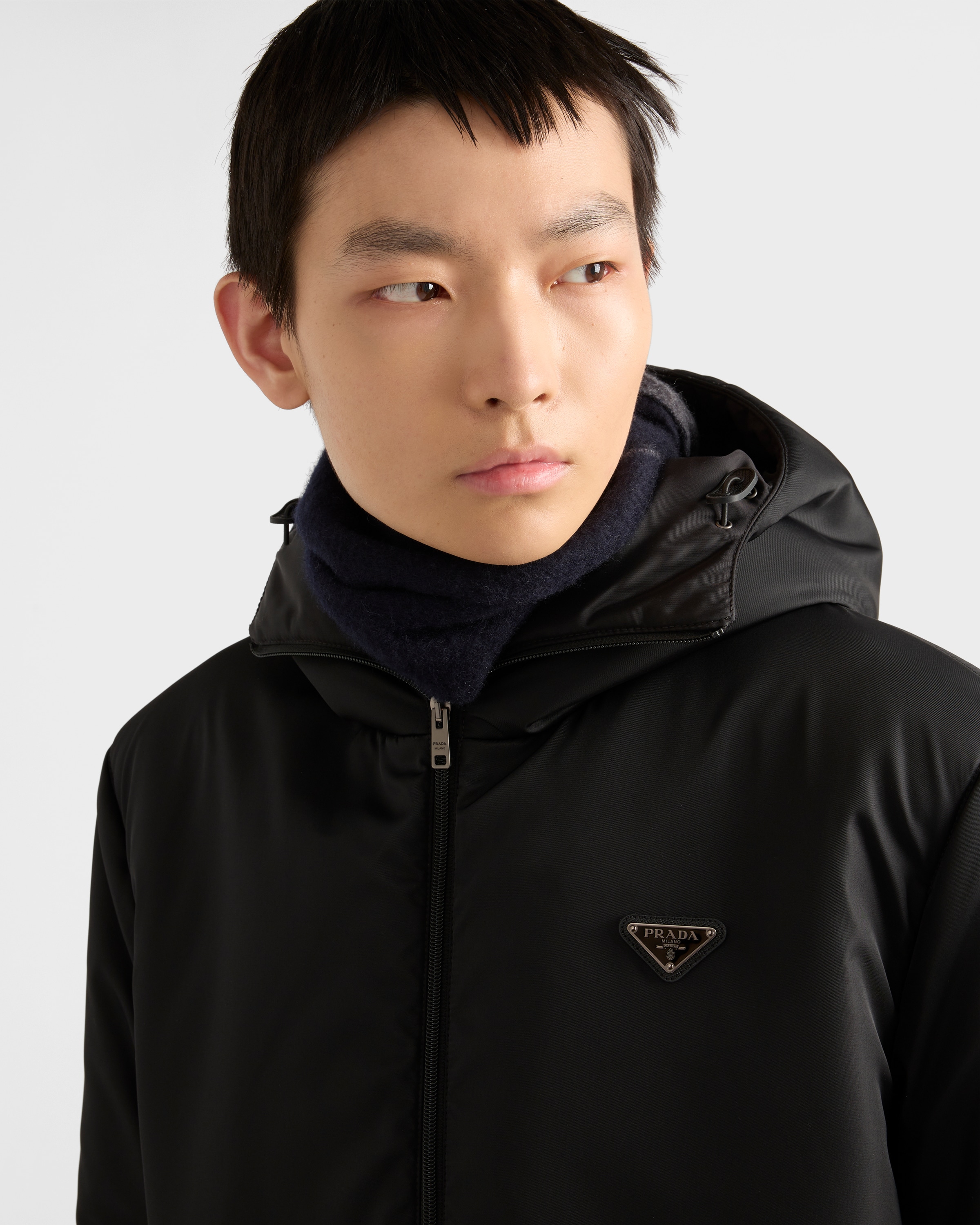 ジャケット・アウター PRADA SPORTS hooded high neck jacket USED】00'S PRADA SPORT GORE-TEX HOODED JACKET |