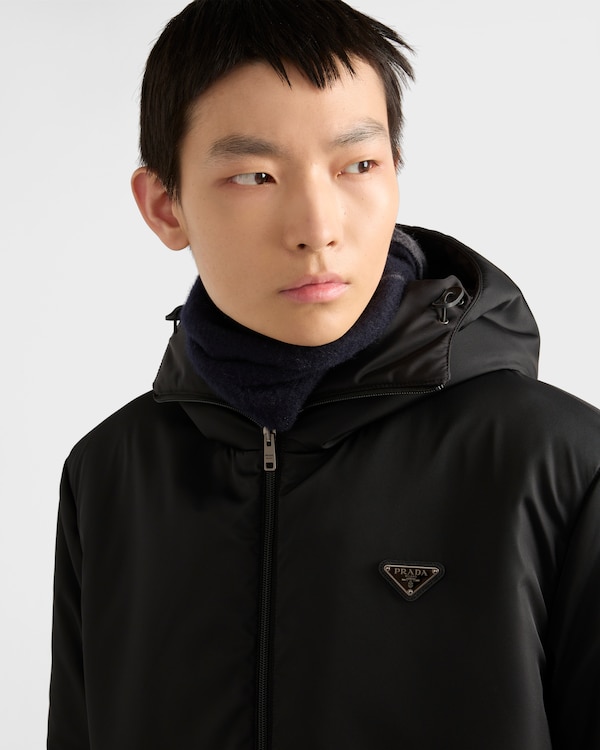 Re-Nylon hooded jacket Re-Nylon hooded jacket