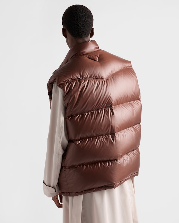 Re-Nylon down vest Re-Nylon down vest