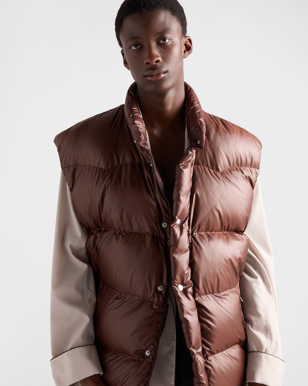 Re-Nylon down vest Re-Nylon down vest